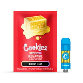 Berniehana Butter | Delta 8 1g 510 Vape Cartridge w/ Live Terpenes