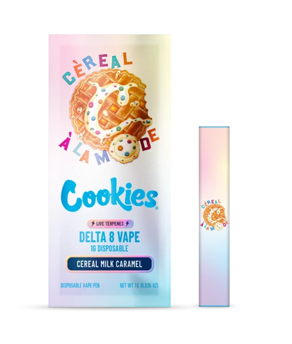 Cereal A La Mode | Delta 8 1g Disposable Vape Pen w/ Live Terpenes
